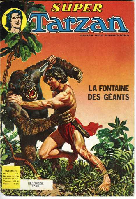 Une Couverture de la Série Tarzan Super